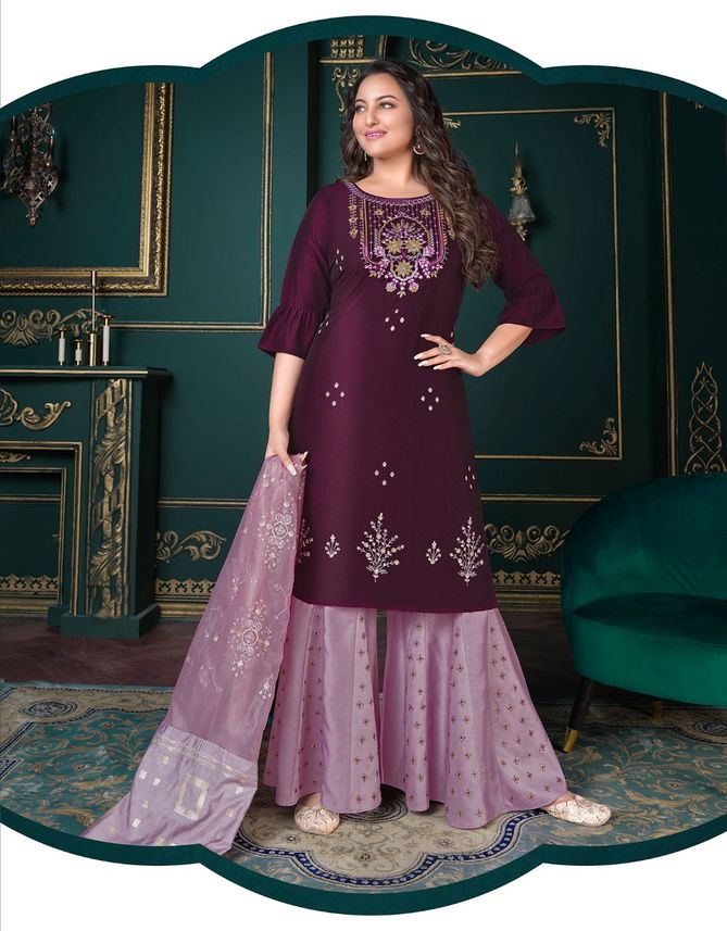 Lily And Lali Riwaaz 3 Festive Wear Wholesale Ready Made Suit Collection
